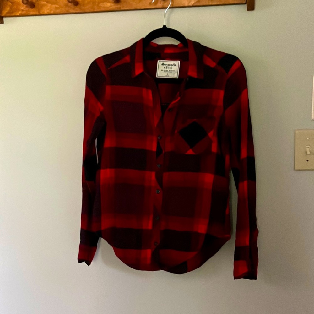 Abercrombie & Fitch Buffalo check flannel